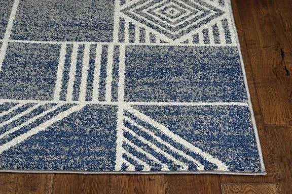 Lucia 2774 Dimensions Blue Rugs - Rug & Home