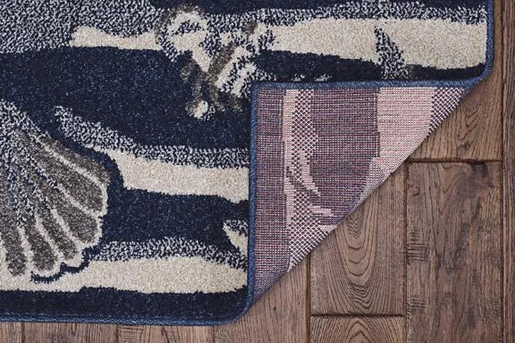 Lucia 2776 Seashore Blue Rugs - Rug & Home