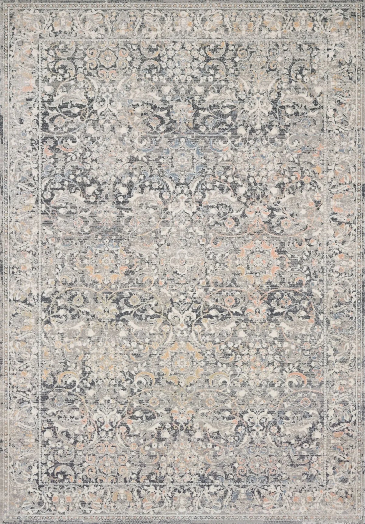 Lucia LUC-04 Grey/Mist Rug - Rug & Home