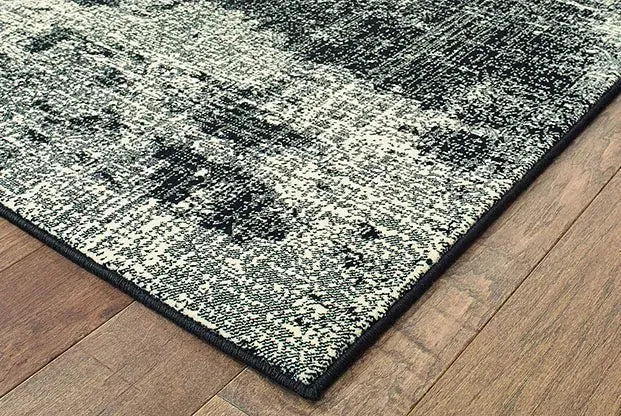 Luna 1805K Black/ Ivory Rug