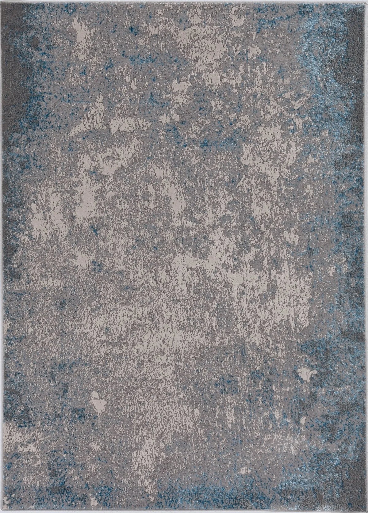 Luna 7131 Natural Silver/Blue Rug - Rug & Home