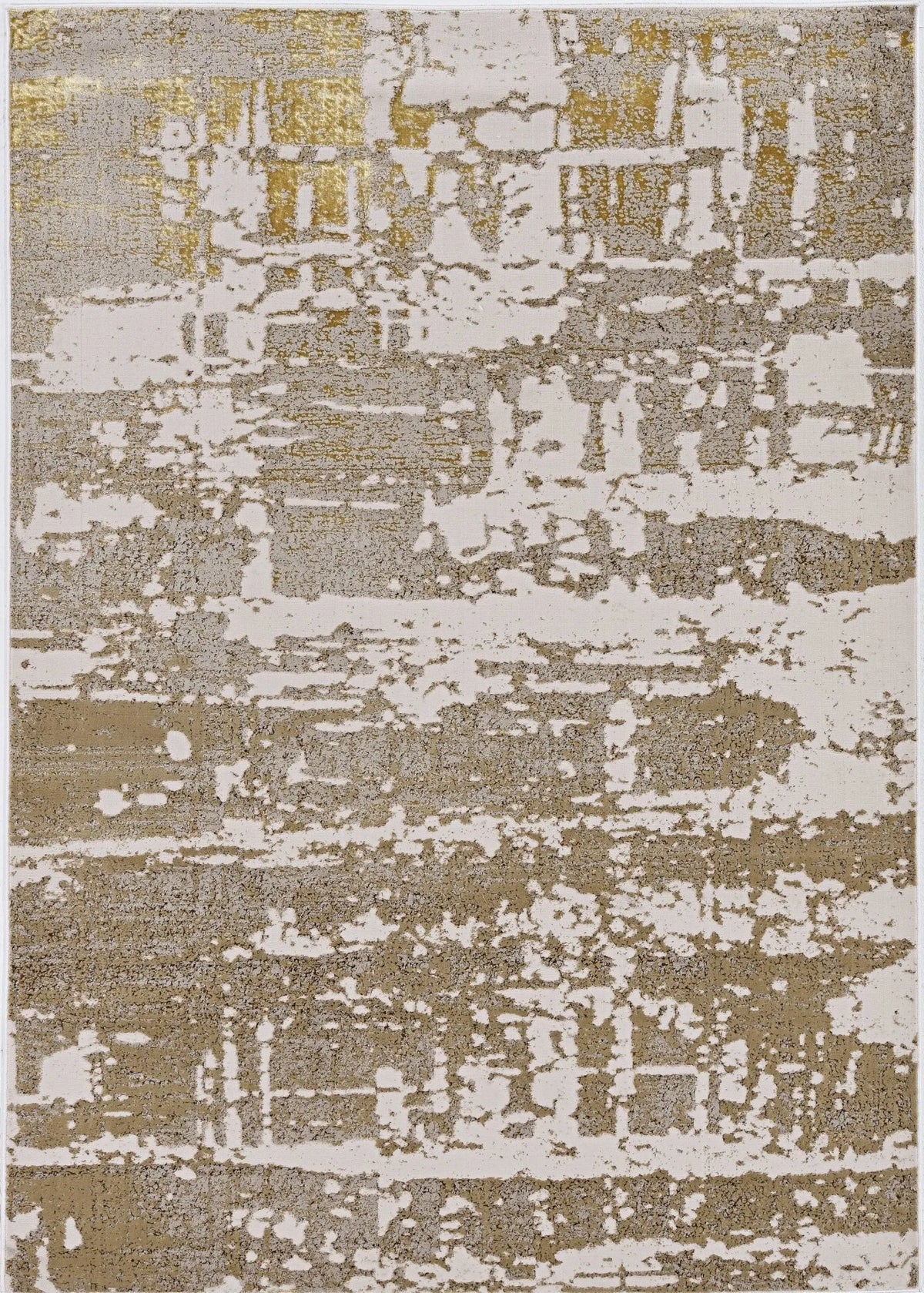 Luna 7132 Escape Ivory/Gold Rug - Rug & Home