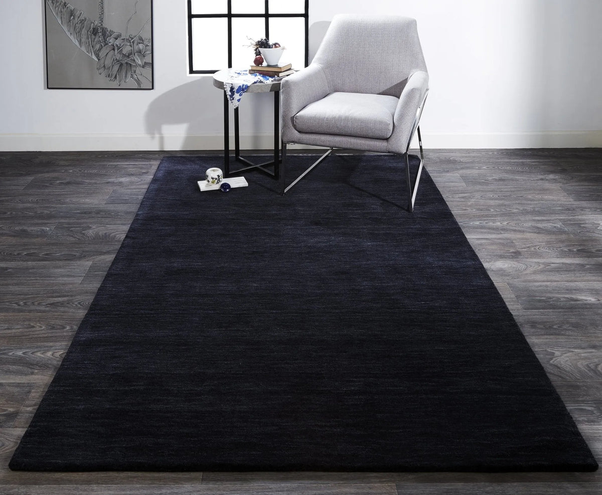 Luna 8049F Black/Gray Rug - Rug & Home