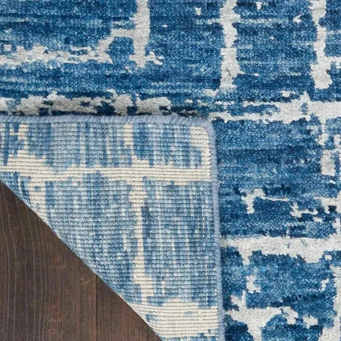 Luna LUN02 Blue/Silver Rug