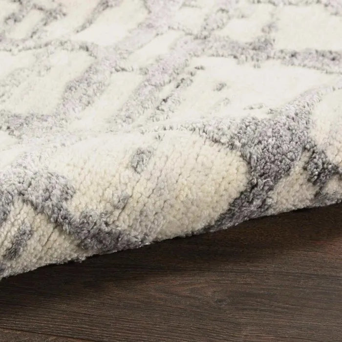 Luna LUN02 Ivory/Grey Rug - Rug & Home