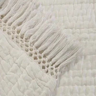 Lux 05291NAT Natural Throw Blanket