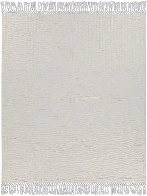 Lux 05291NAT Natural Throw Blanket