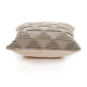 Luxe 07334GYN Grey/Natural Pillow - Rug & Home