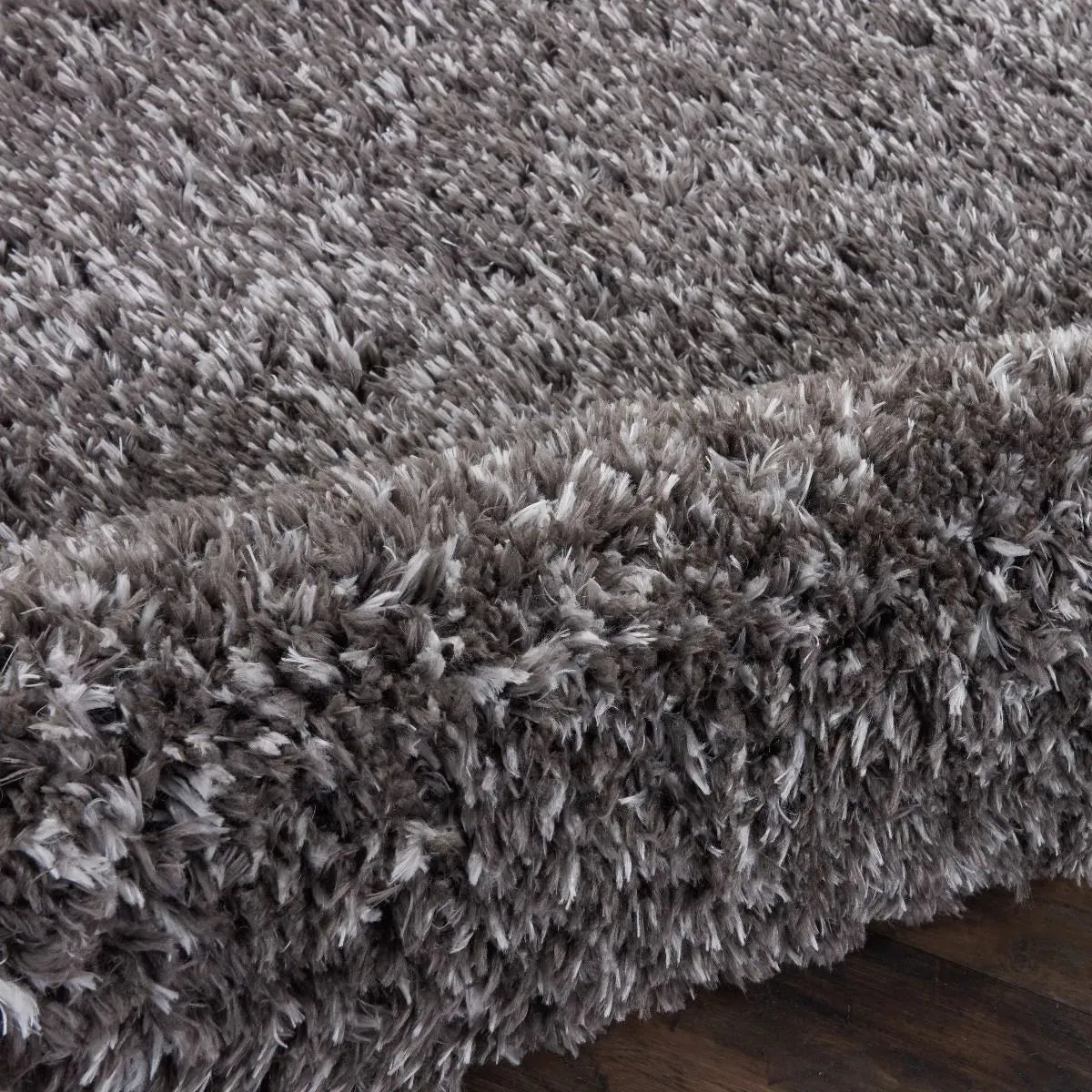 Luxe Shag LXS01 Charcoal Grey Rug