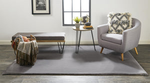 Luxe Velour 4506F Gray Rug - Rug & Home