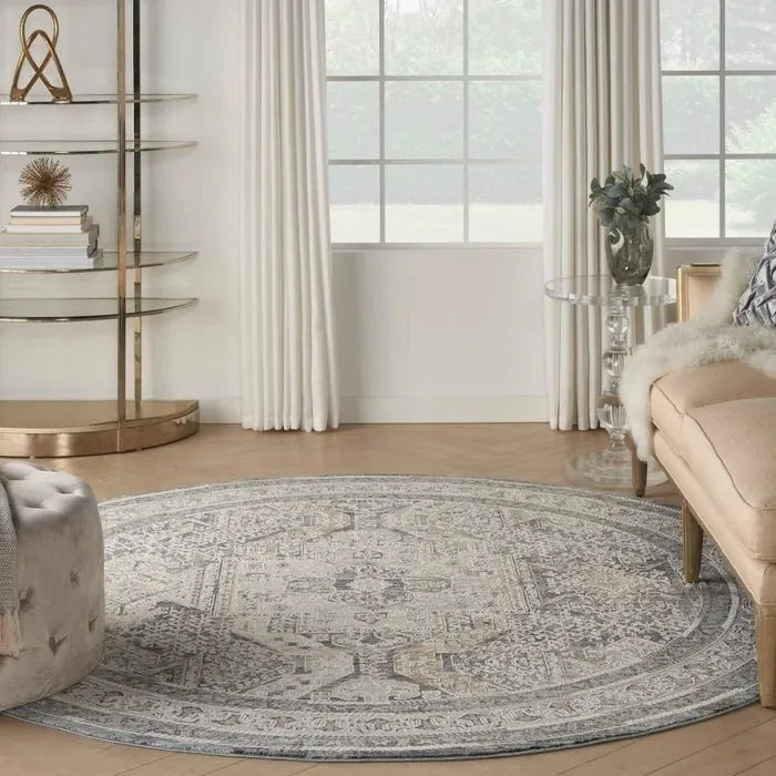 Lynx LNX01 Ivory/Charcoal Rug - Rug & Home