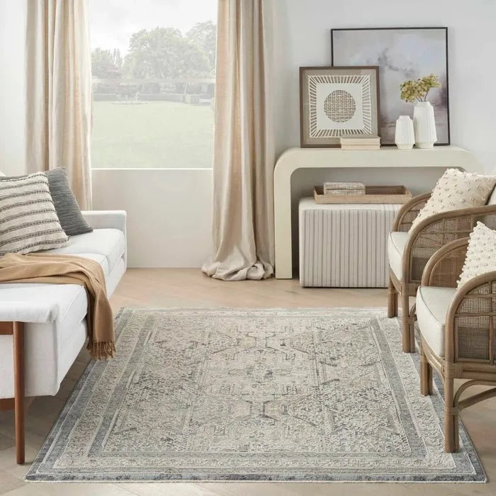 Lynx LNX01 Ivory/Charcoal Rug - Rug & Home