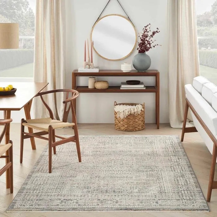 Lynx LNX05 Ivory/Slate Rug - Rug & Home