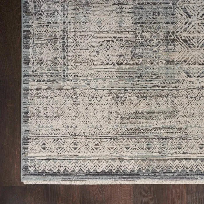 Lynx LNX06 Ivory/Blue Rug - Rug & Home