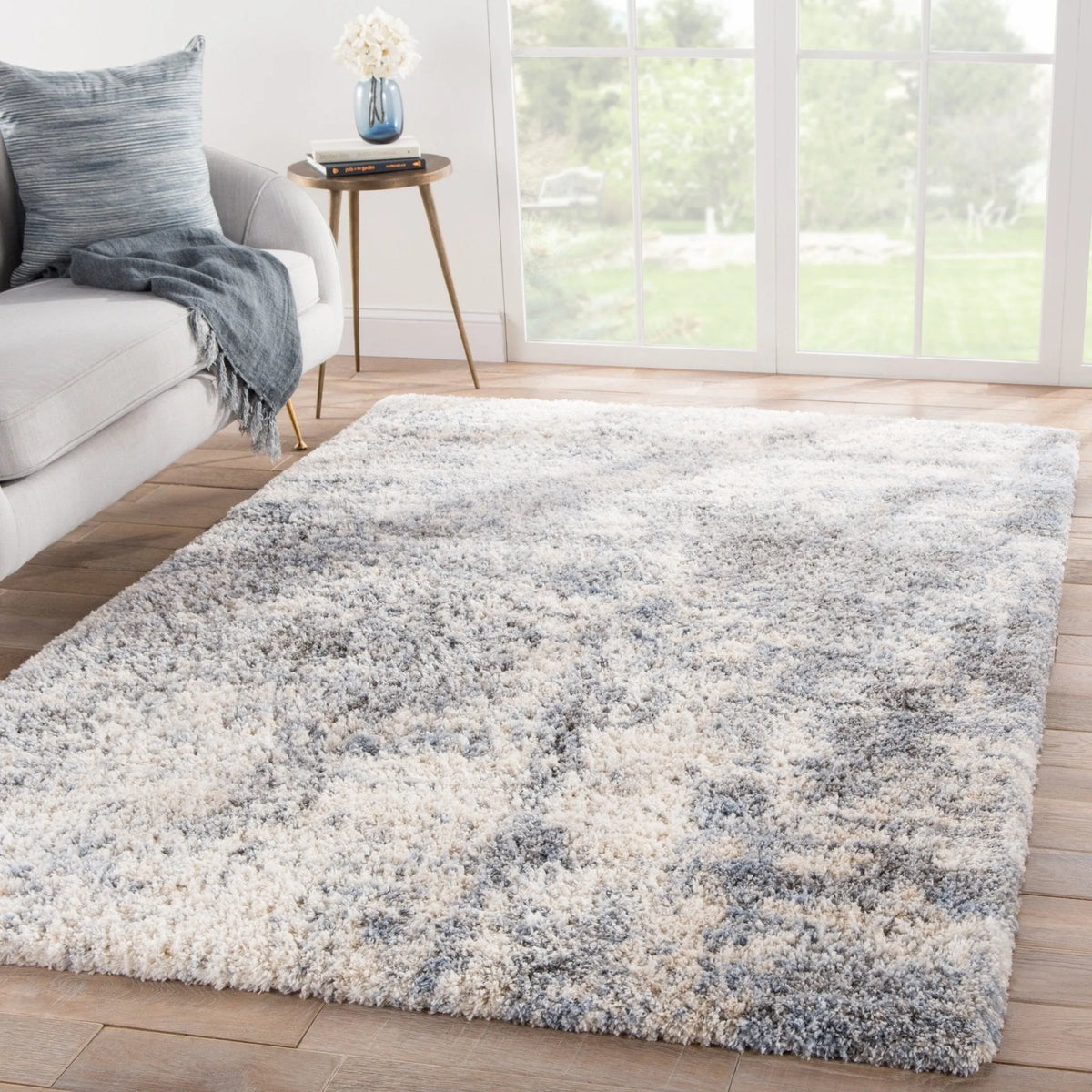 Lyra LYR01 Cantata Gray/Blue Rug - Rug & Home