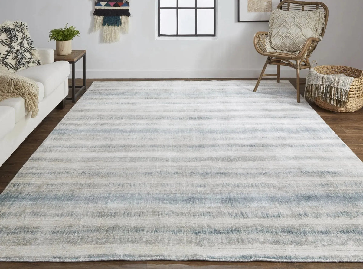 Mackay 8824F Aegean Blue/Gray Rug