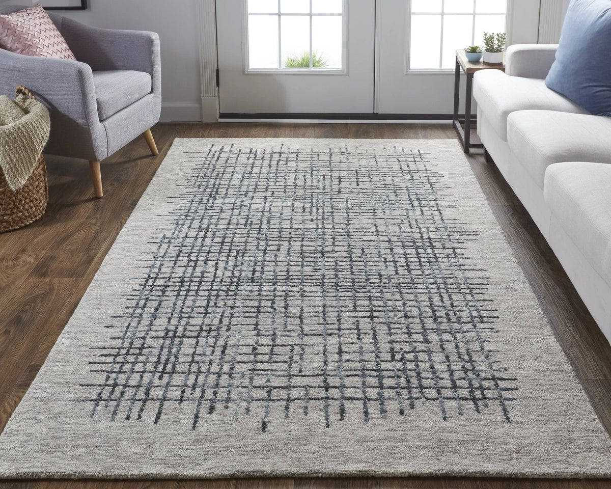 Maddox 8630F Taupe/Gray Rug - Rug & Home