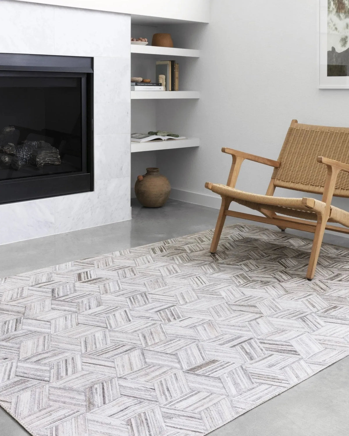 Maddox MAD-07 Lt Grey / Ivory Rug