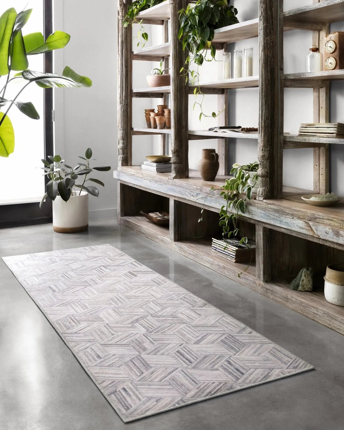 Maddox MAD-07 Lt Grey / Ivory Rug