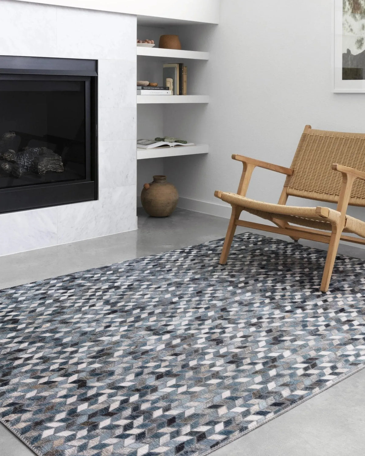 Maddox MAD-08 Ocean / Grey Rug