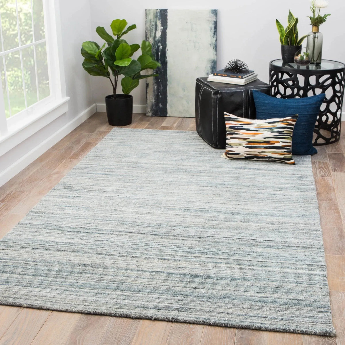 Madras Mds05 Vassa Blue/Gray Rug
