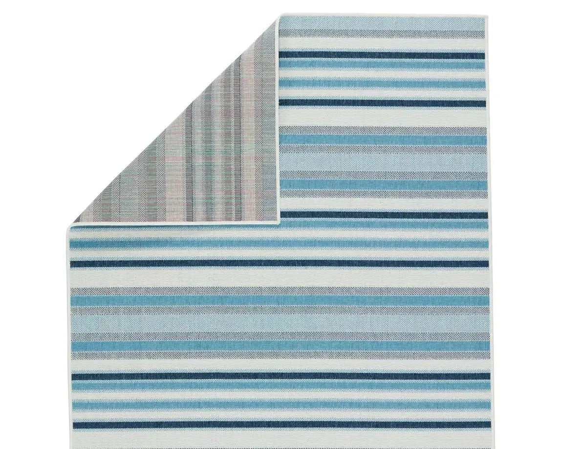 Mahaba MAH08 Blue/Cream Rug