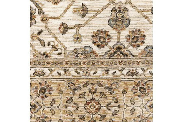 Maharaja 1J Ivory/Gold Rug - Rug & Home