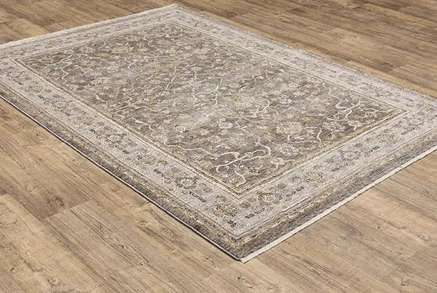 Maharaja 40M Beige Grey Rug - Rug & Home