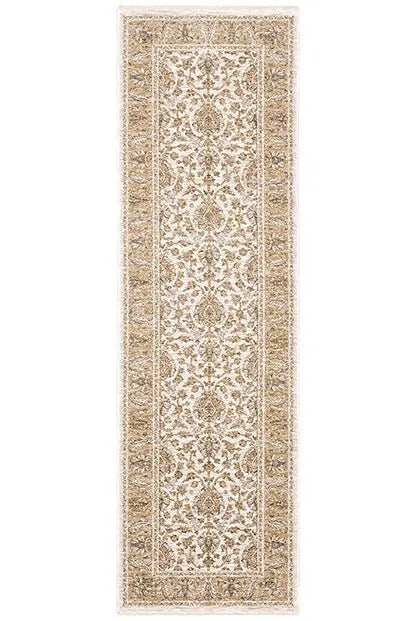 Maharaja 5091W Ivory/Gold Rug - Rug & Home