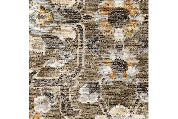 Maharaja 532D Grey/Gold Rug - Rug & Home