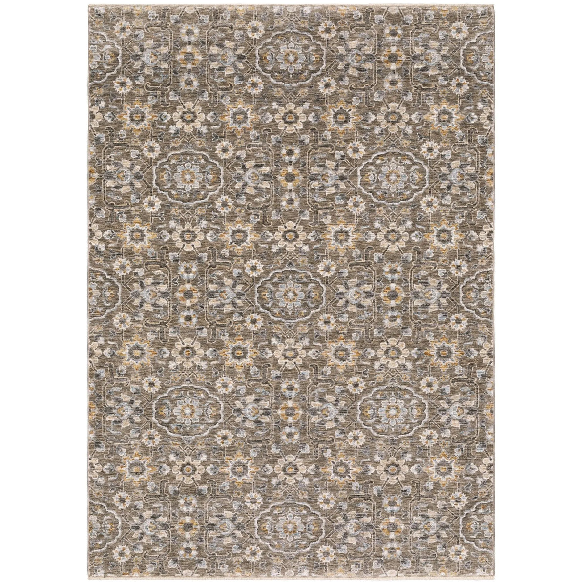 Maharaja 532D Grey/Gold Rug - Rug & Home