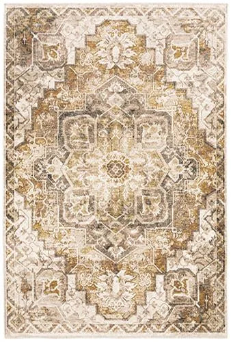 Maharaja 661C Gold Ivory Rug - Rug & Home