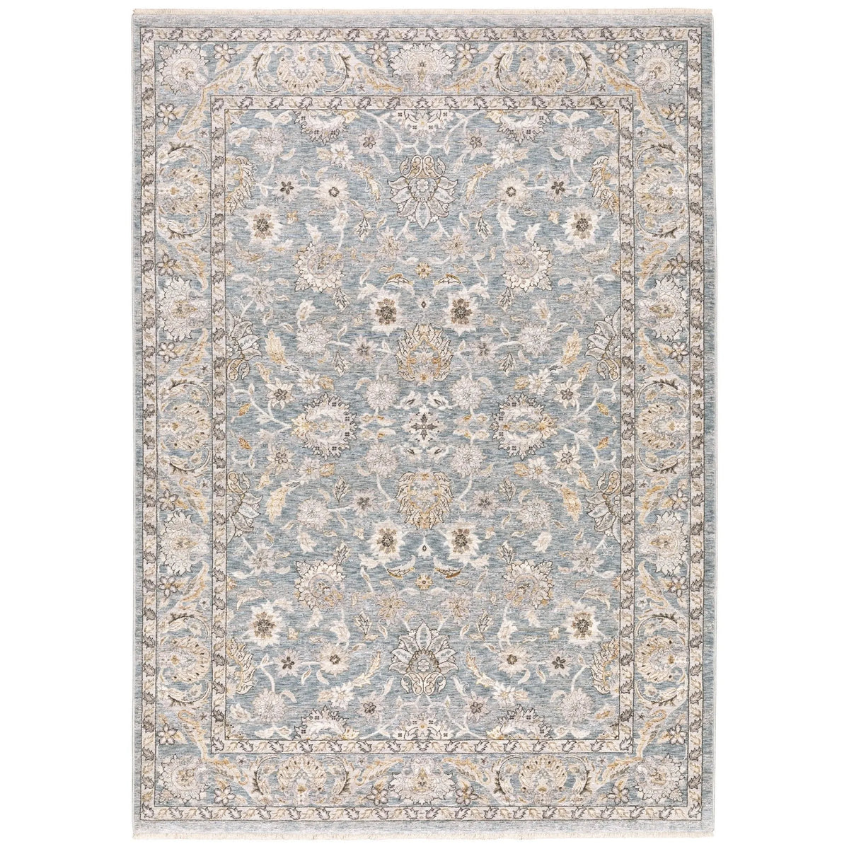 Maharaja 70E Blue/Ivory Rug - Rug & Home