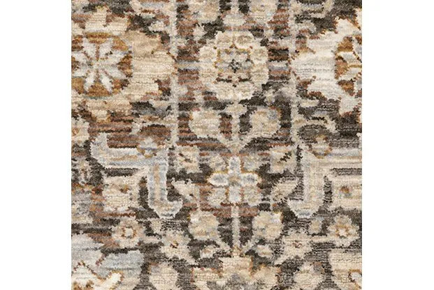 Maharaja 71N Charcoal/Ivory Rug - Rug & Home