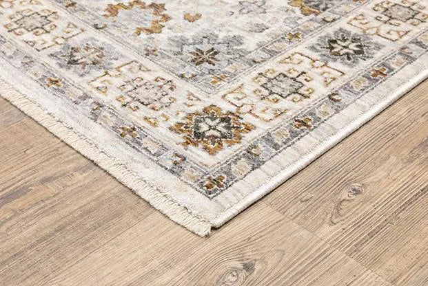 Maharaja 71W Ivory Gold Rug - Rug & Home