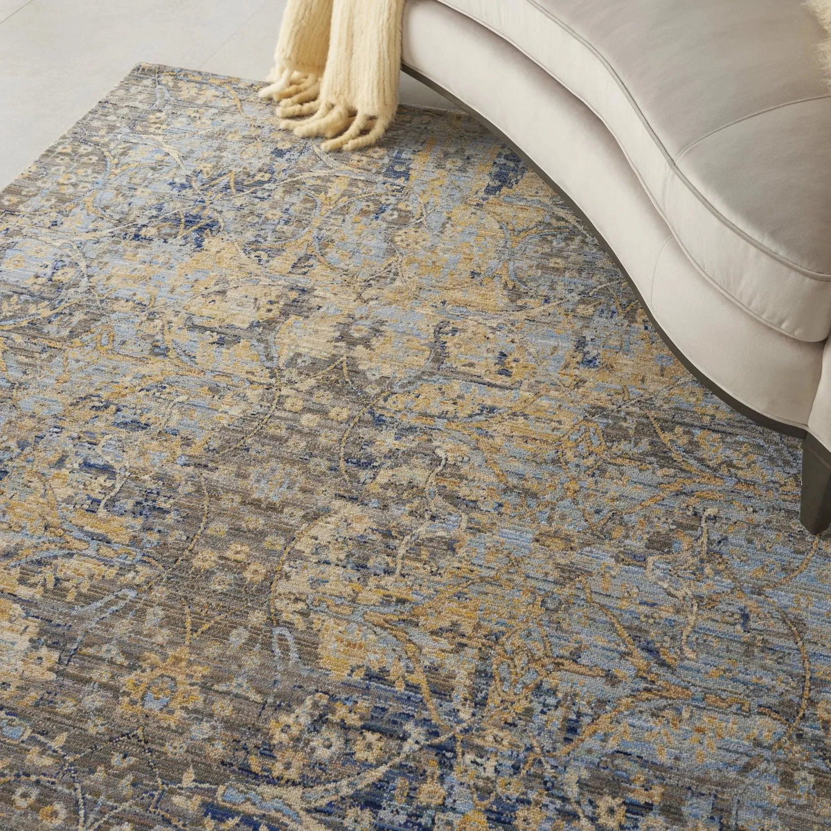 Majestic MST01 Beige/Blue Rug