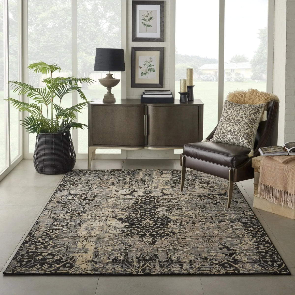 Majestic MST01 Black Rug