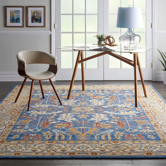 Majestic MST02 Denim Blue Rug - Rug & Home