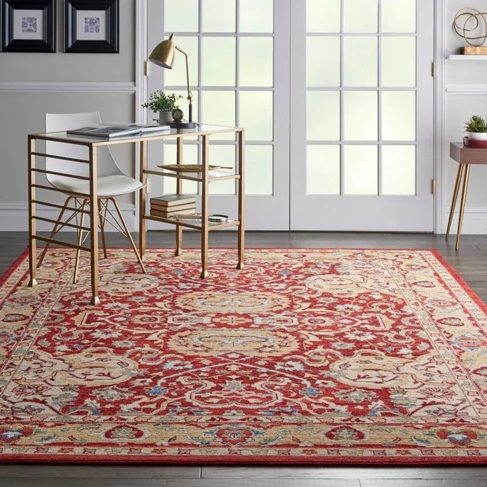 Majestic MST04 Red Rug - Rug & Home