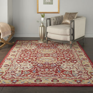Majestic MST04 Red Rug - Rug & Home