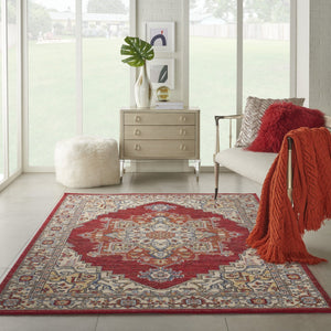 Majestic MST05 Red Rug - Rug & Home