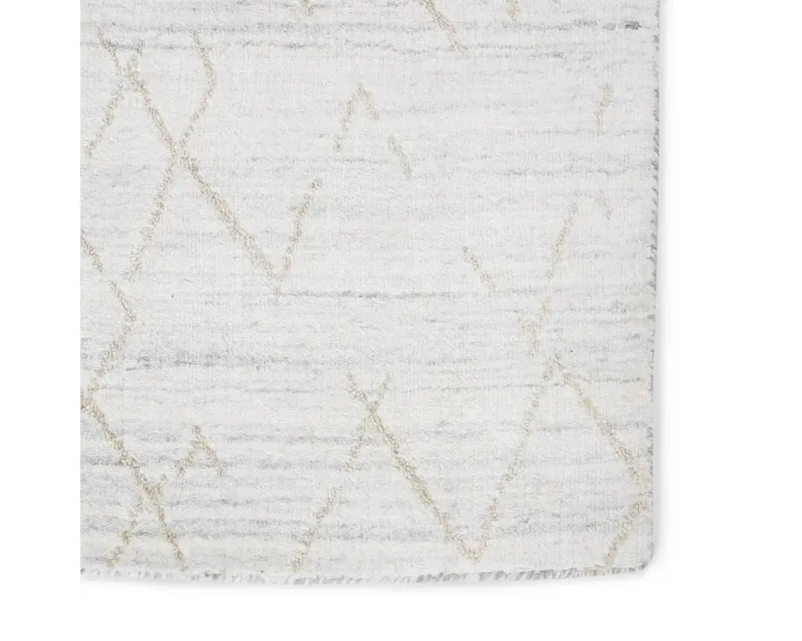 Makai MAK02 White/Grey Rug - Rug & Home