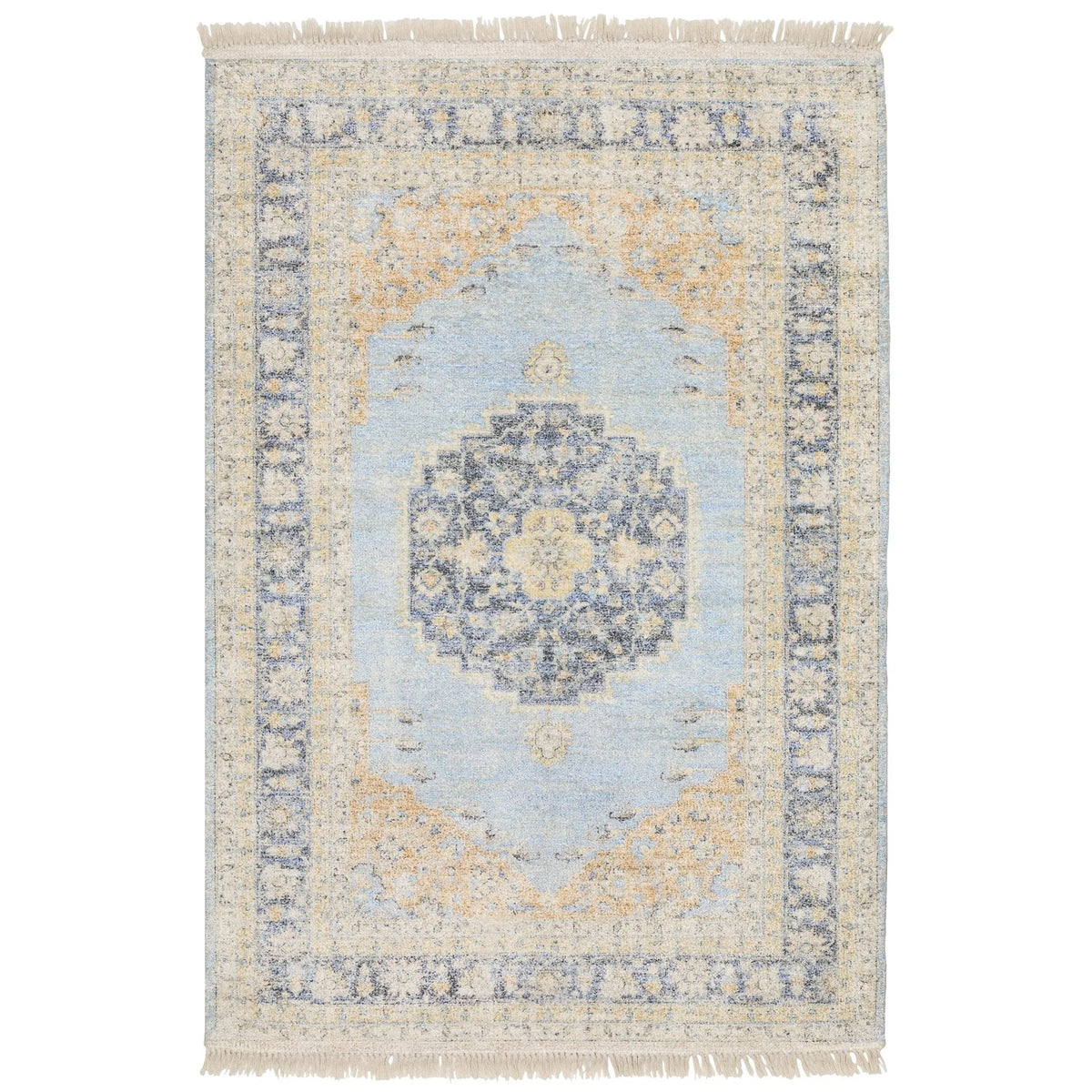 Malabar 45306 Blue/Beige Rug - Rug & Home