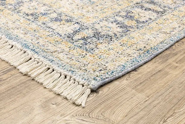 Malabar 45306 Blue/Beige Rug - Rug & Home