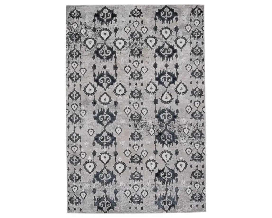 Malilla MLI02 Grey/Silver Rug - Rug & Home