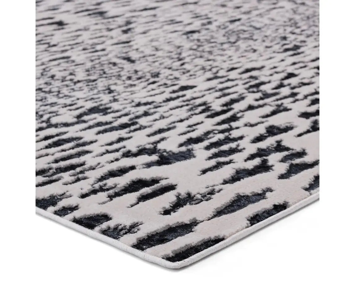 Malilla MLI04 Black/Silver Rug - Rug & Home