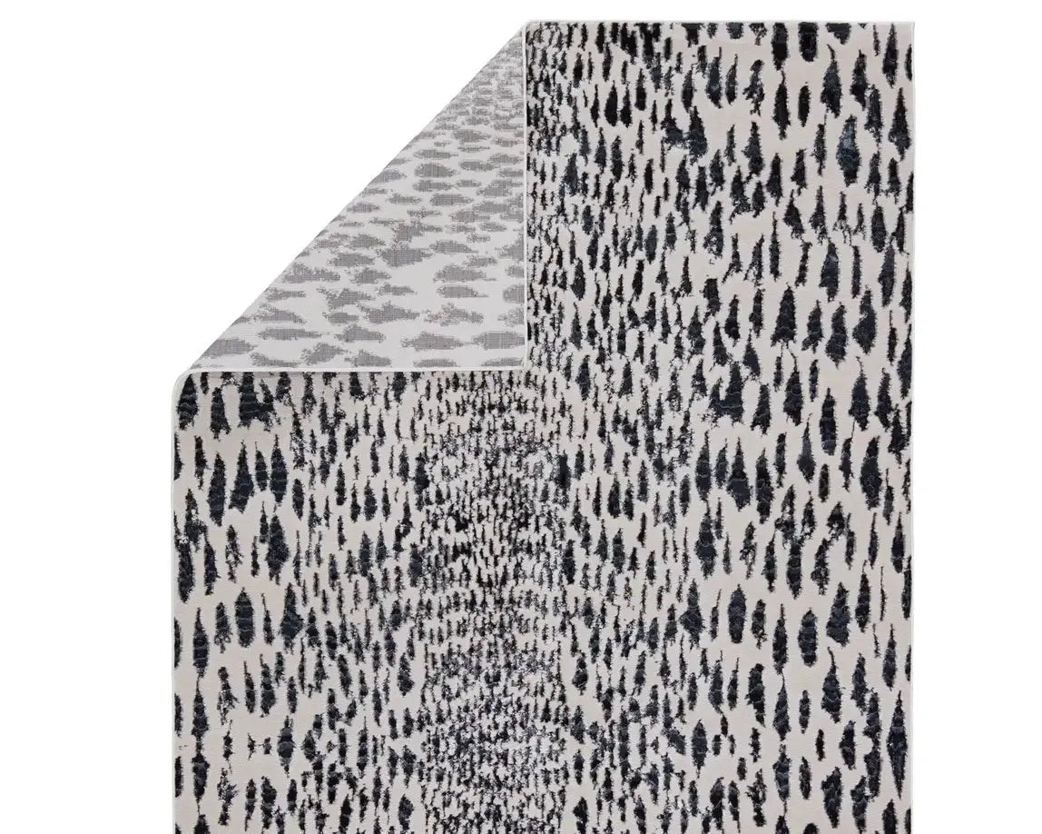 Malilla MLI04 Black/Silver Rug - Rug & Home