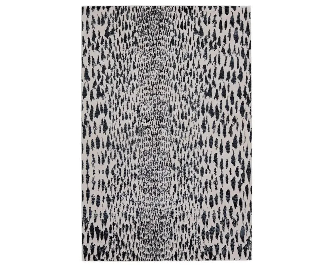 Malilla MLI04 Black/Silver Rug - Rug & Home