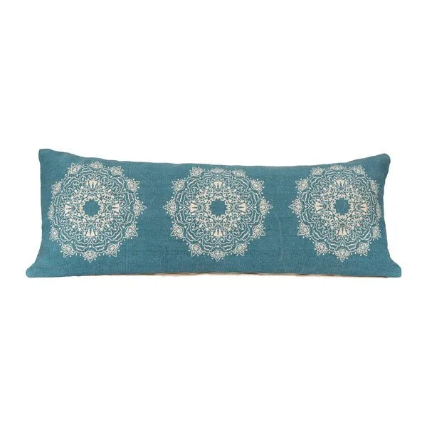 Mandala 04692TEA Teal Pillow - Rug & Home