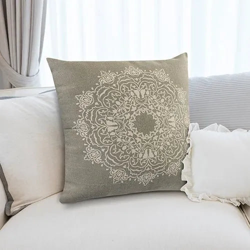 Mandala 04692WNT Winter Twig Pillow - Rug & Home